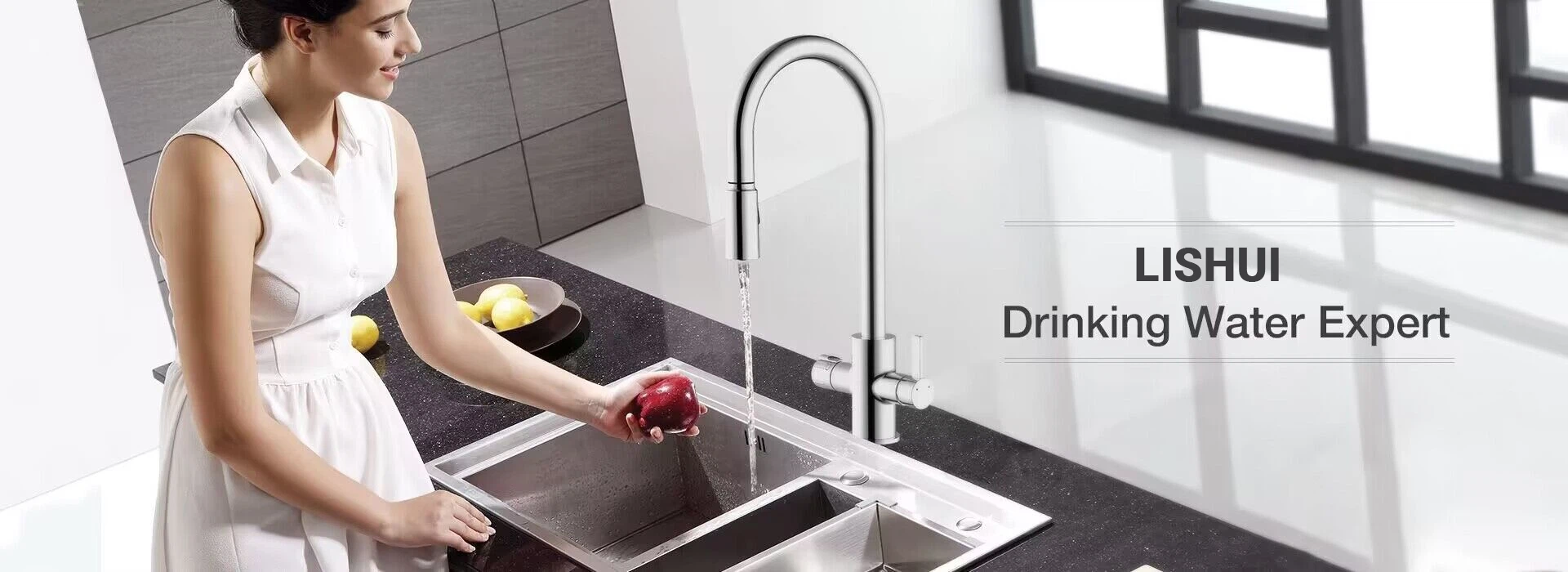 Boiling Water Tap With Pull Out Hose